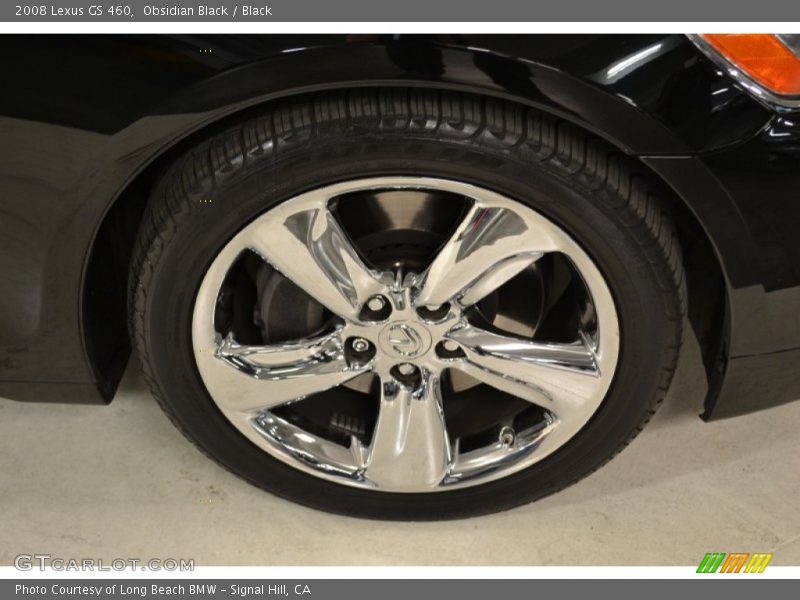 Obsidian Black / Black 2008 Lexus GS 460