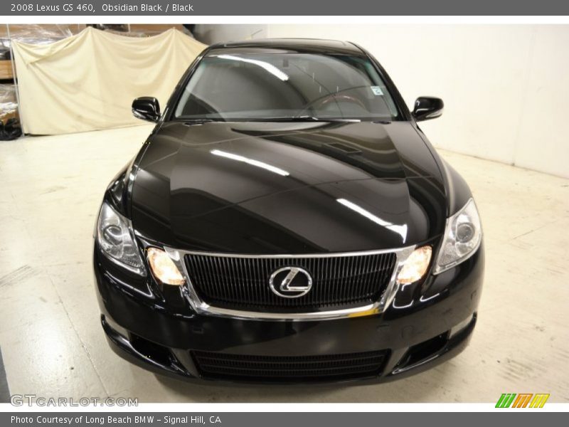 Obsidian Black / Black 2008 Lexus GS 460