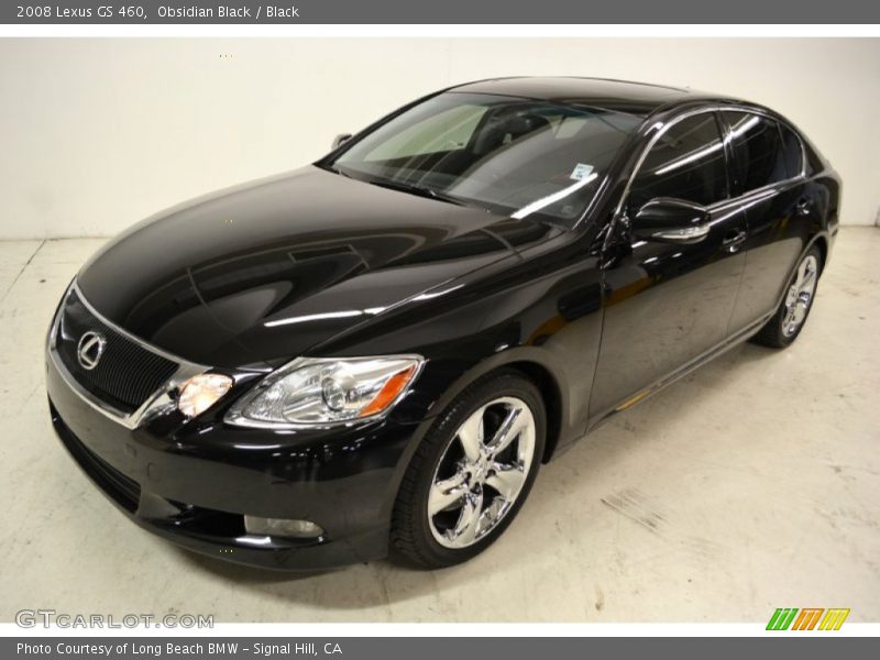 Obsidian Black / Black 2008 Lexus GS 460