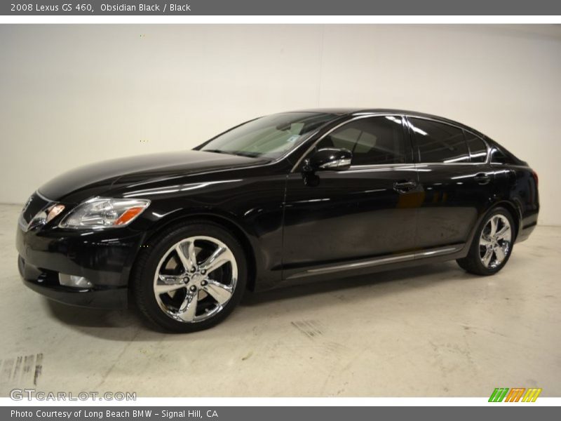 Obsidian Black / Black 2008 Lexus GS 460