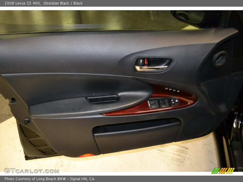 Obsidian Black / Black 2008 Lexus GS 460