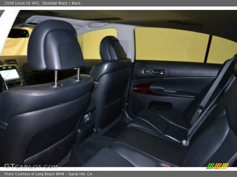 Obsidian Black / Black 2008 Lexus GS 460