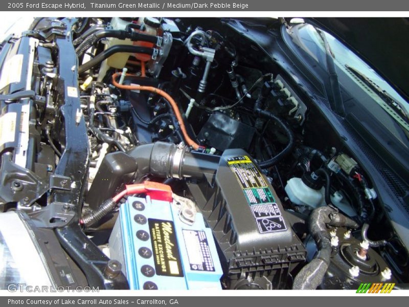  2005 Escape Hybrid Engine - 2.3 Liter DOHC 16-Valve Duratec 4 Cylinder Gasoline/Electric Hybrid