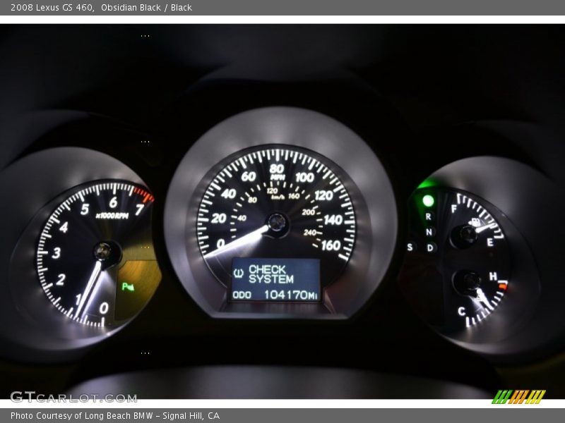 2008 GS 460 460 Gauges