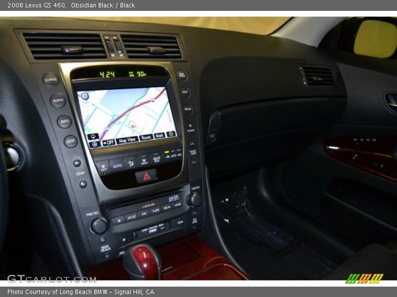 Obsidian Black / Black 2008 Lexus GS 460