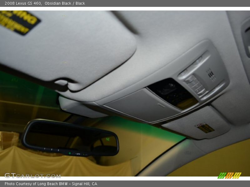 Obsidian Black / Black 2008 Lexus GS 460