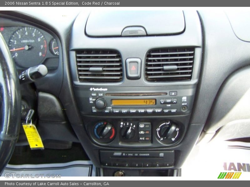 Code Red / Charcoal 2006 Nissan Sentra 1.8 S Special Edition