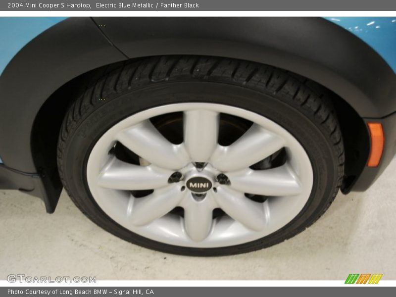 Electric Blue Metallic / Panther Black 2004 Mini Cooper S Hardtop