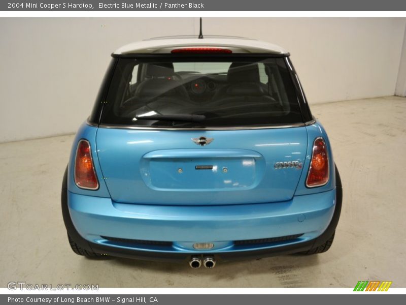 Electric Blue Metallic / Panther Black 2004 Mini Cooper S Hardtop