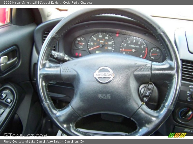 Code Red / Charcoal 2006 Nissan Sentra 1.8 S Special Edition