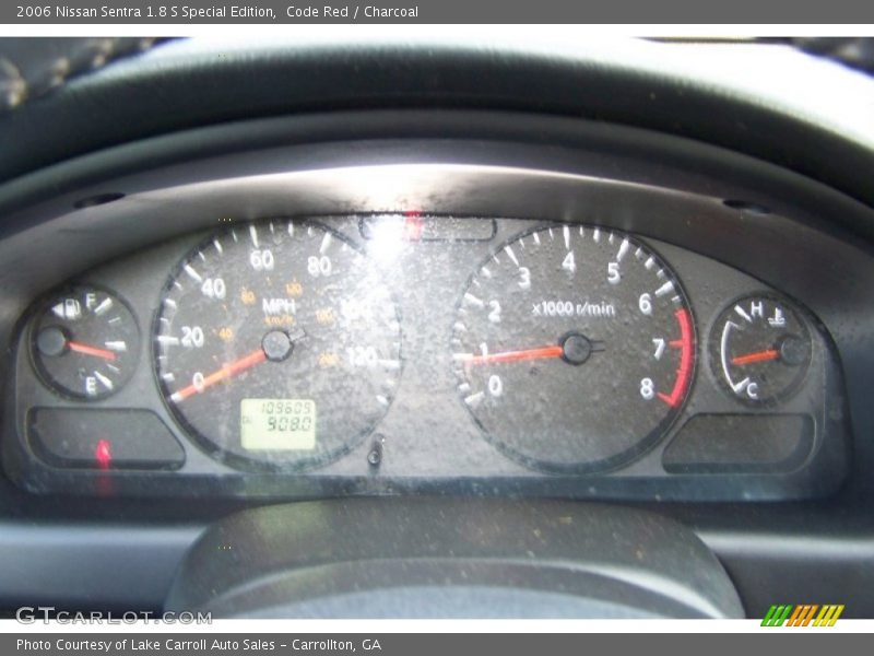 Code Red / Charcoal 2006 Nissan Sentra 1.8 S Special Edition
