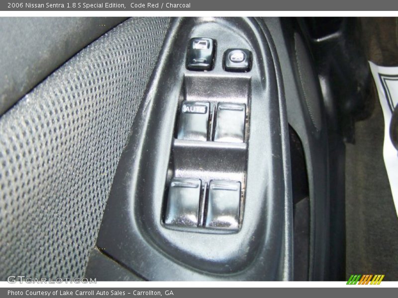 Code Red / Charcoal 2006 Nissan Sentra 1.8 S Special Edition