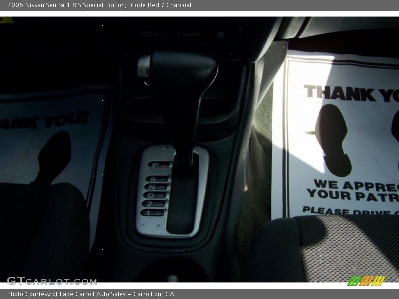 Code Red / Charcoal 2006 Nissan Sentra 1.8 S Special Edition