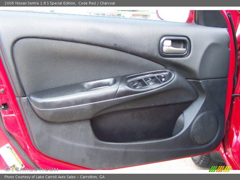 Code Red / Charcoal 2006 Nissan Sentra 1.8 S Special Edition