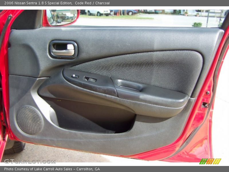 Code Red / Charcoal 2006 Nissan Sentra 1.8 S Special Edition