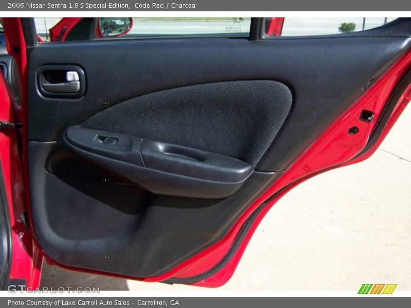 Code Red / Charcoal 2006 Nissan Sentra 1.8 S Special Edition