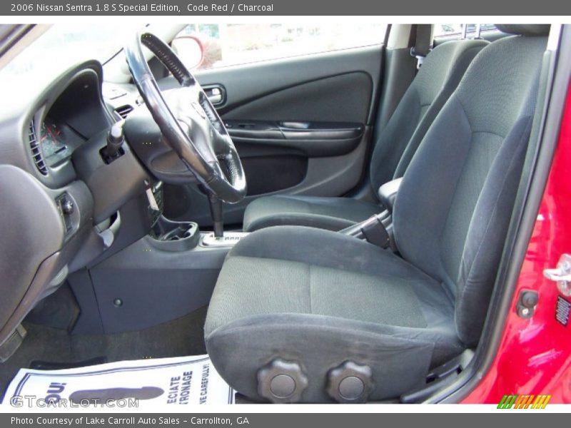 Code Red / Charcoal 2006 Nissan Sentra 1.8 S Special Edition