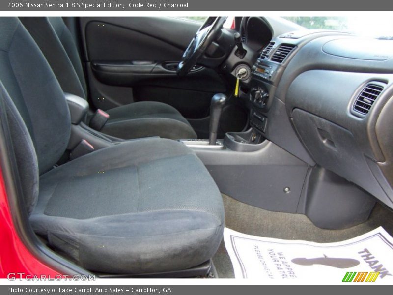 Code Red / Charcoal 2006 Nissan Sentra 1.8 S Special Edition