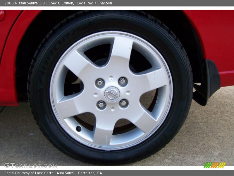 Code Red / Charcoal 2006 Nissan Sentra 1.8 S Special Edition
