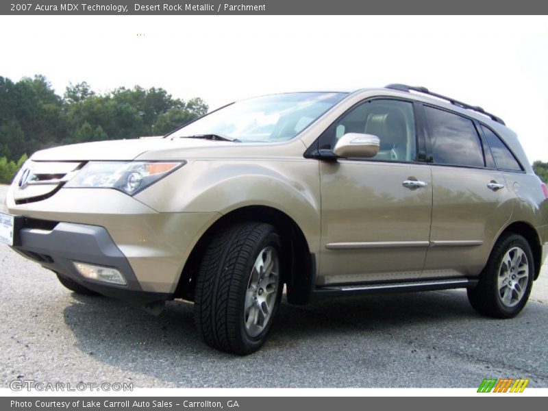 Desert Rock Metallic / Parchment 2007 Acura MDX Technology