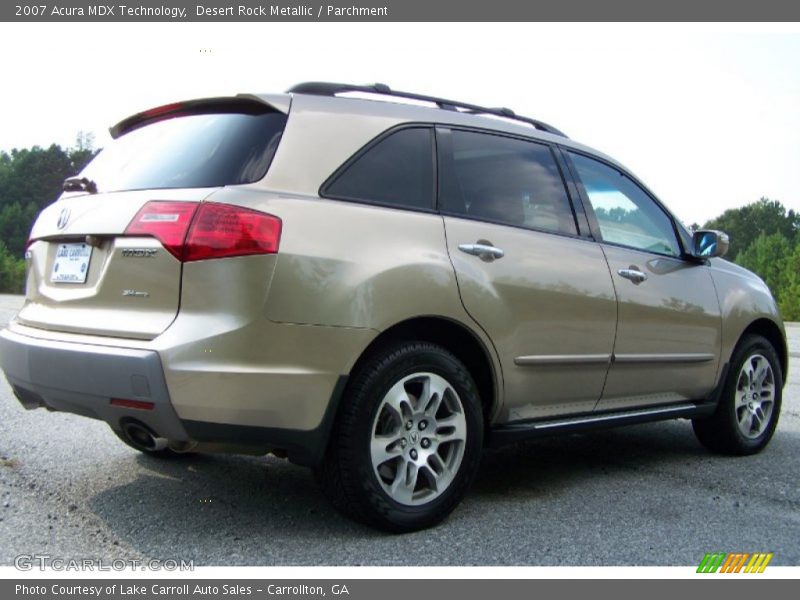 Desert Rock Metallic / Parchment 2007 Acura MDX Technology