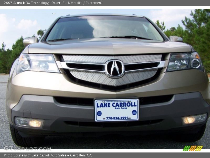 Desert Rock Metallic / Parchment 2007 Acura MDX Technology