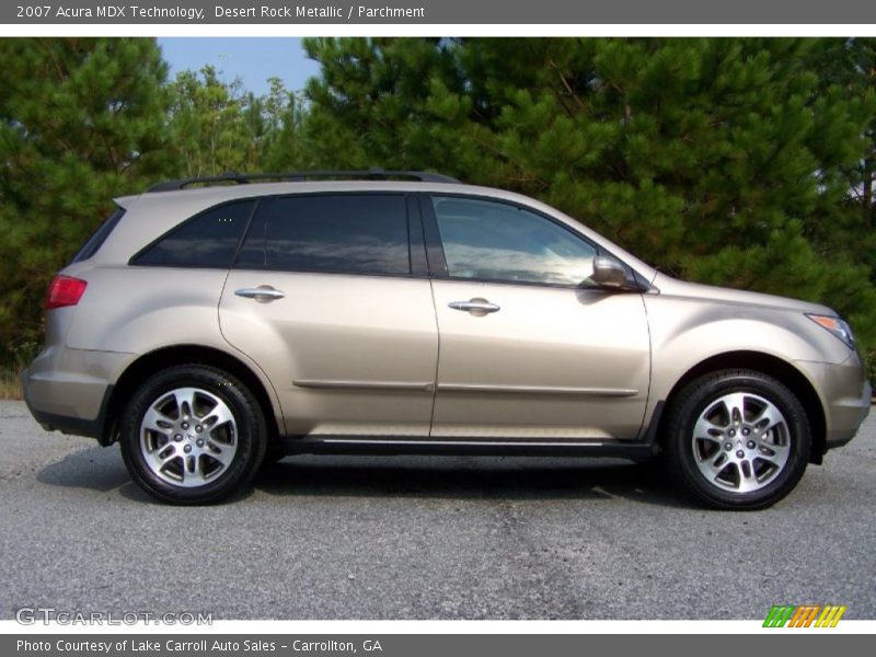 Desert Rock Metallic / Parchment 2007 Acura MDX Technology