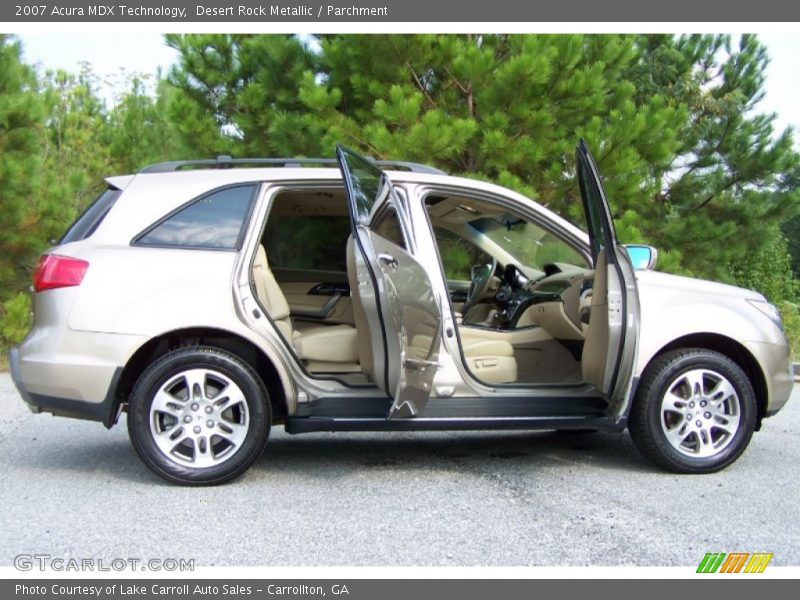 Desert Rock Metallic / Parchment 2007 Acura MDX Technology