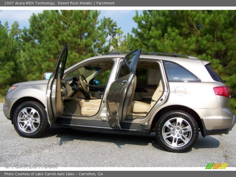 Desert Rock Metallic / Parchment 2007 Acura MDX Technology