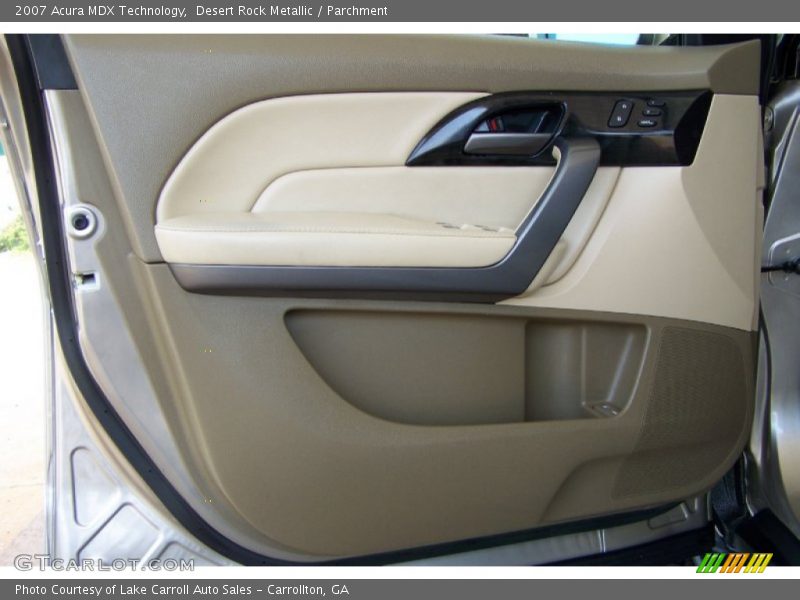 Desert Rock Metallic / Parchment 2007 Acura MDX Technology