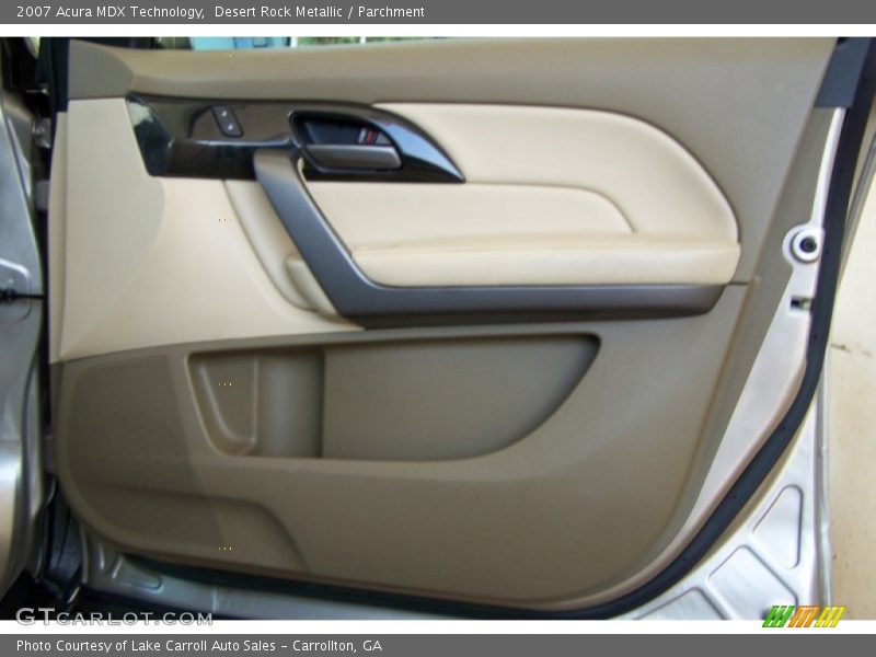 Desert Rock Metallic / Parchment 2007 Acura MDX Technology