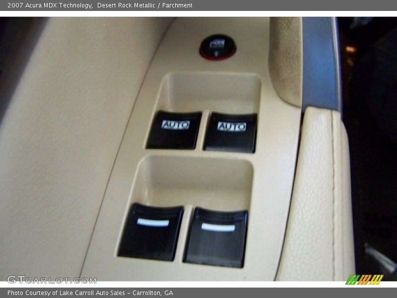 Desert Rock Metallic / Parchment 2007 Acura MDX Technology