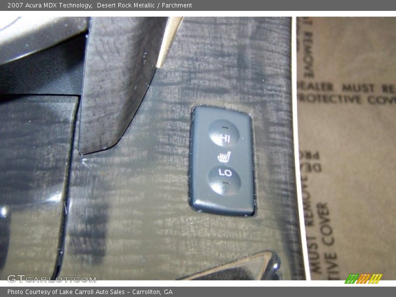 Desert Rock Metallic / Parchment 2007 Acura MDX Technology