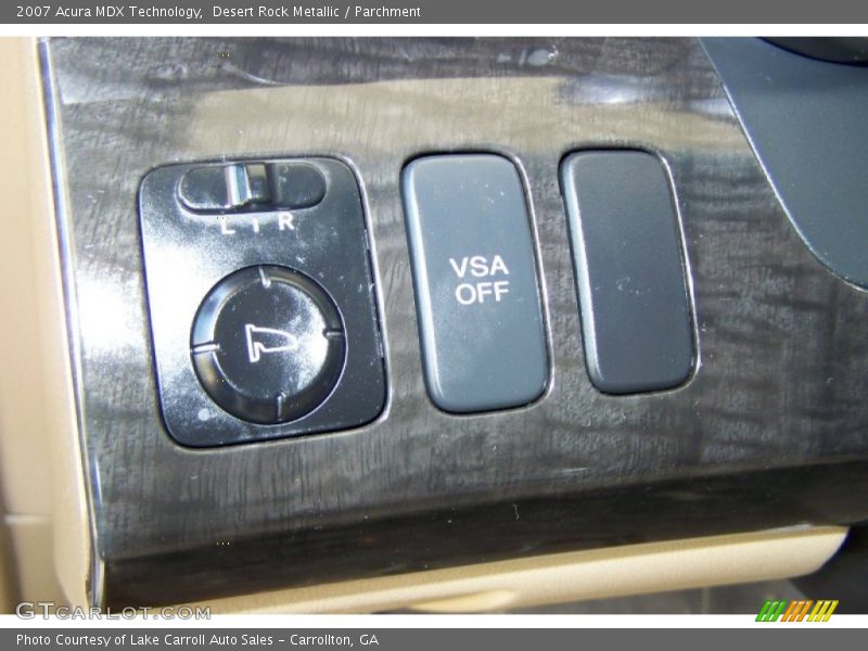 Desert Rock Metallic / Parchment 2007 Acura MDX Technology