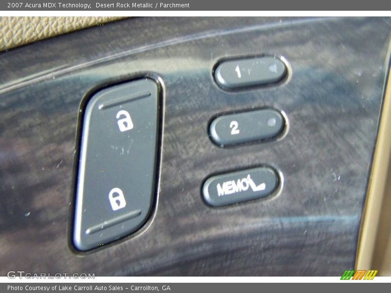 Desert Rock Metallic / Parchment 2007 Acura MDX Technology