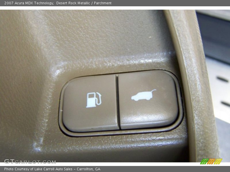 Desert Rock Metallic / Parchment 2007 Acura MDX Technology
