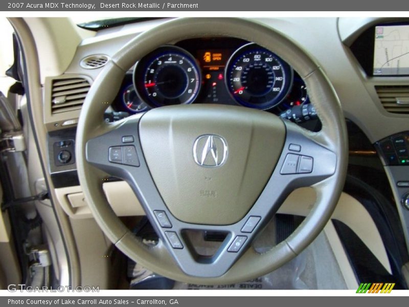 Desert Rock Metallic / Parchment 2007 Acura MDX Technology