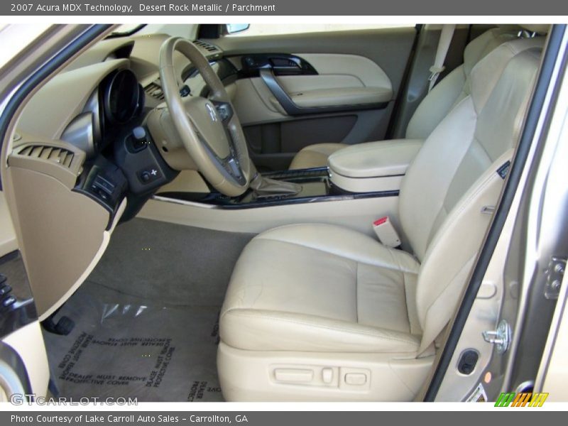 Desert Rock Metallic / Parchment 2007 Acura MDX Technology