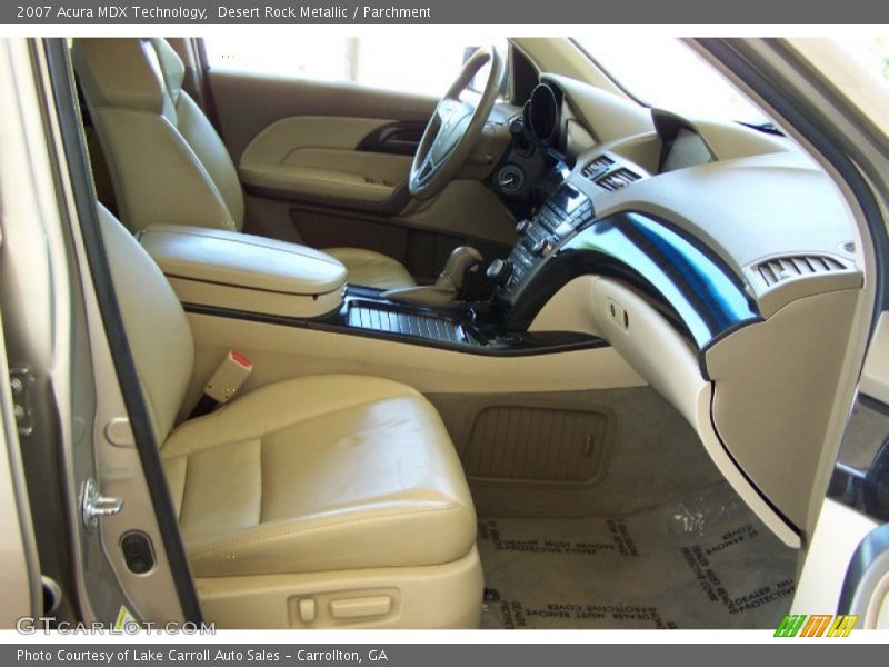 Desert Rock Metallic / Parchment 2007 Acura MDX Technology