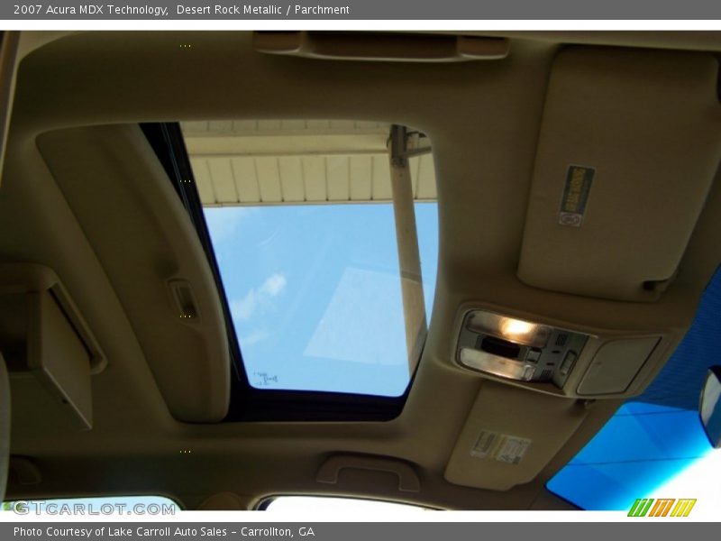 Desert Rock Metallic / Parchment 2007 Acura MDX Technology