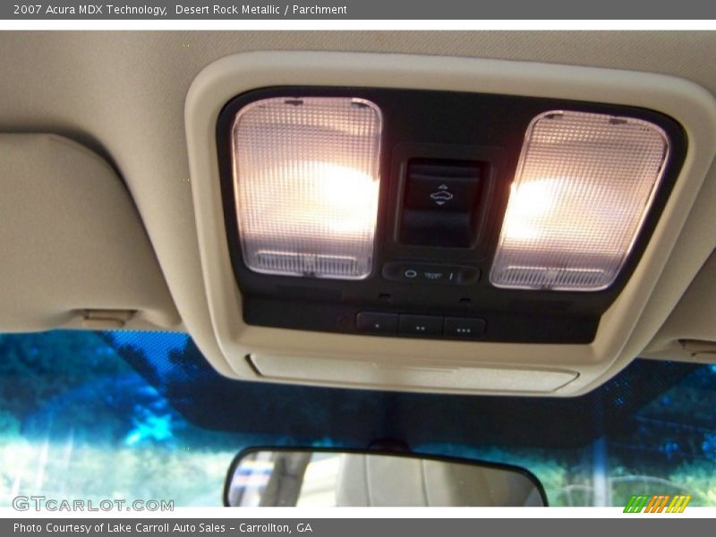 Desert Rock Metallic / Parchment 2007 Acura MDX Technology