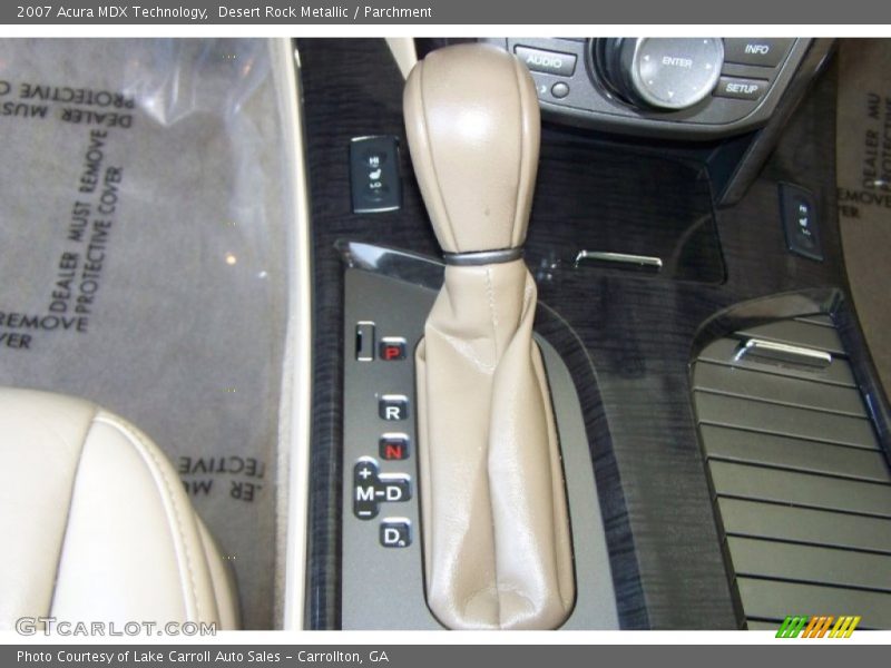 Desert Rock Metallic / Parchment 2007 Acura MDX Technology