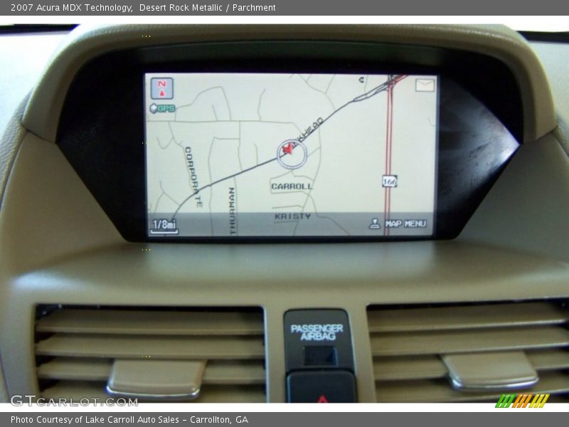 Desert Rock Metallic / Parchment 2007 Acura MDX Technology