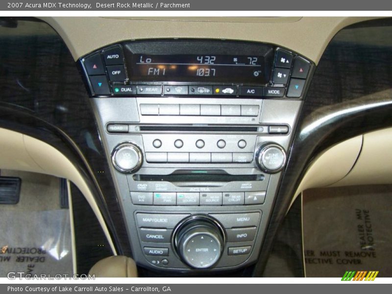 Desert Rock Metallic / Parchment 2007 Acura MDX Technology