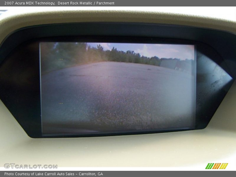 Desert Rock Metallic / Parchment 2007 Acura MDX Technology