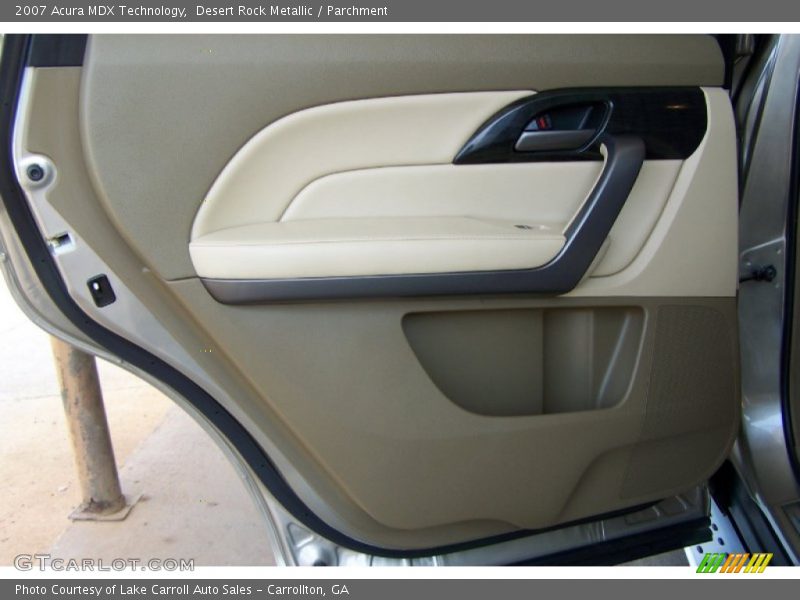 Desert Rock Metallic / Parchment 2007 Acura MDX Technology