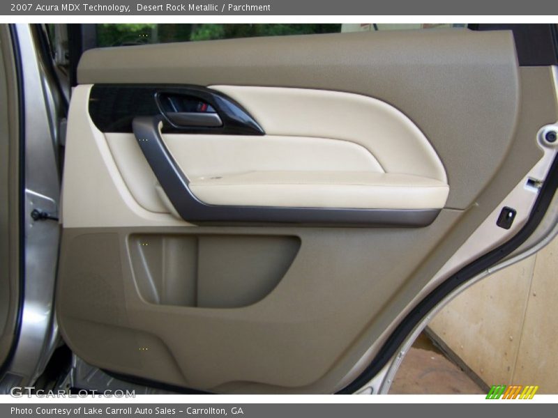Desert Rock Metallic / Parchment 2007 Acura MDX Technology
