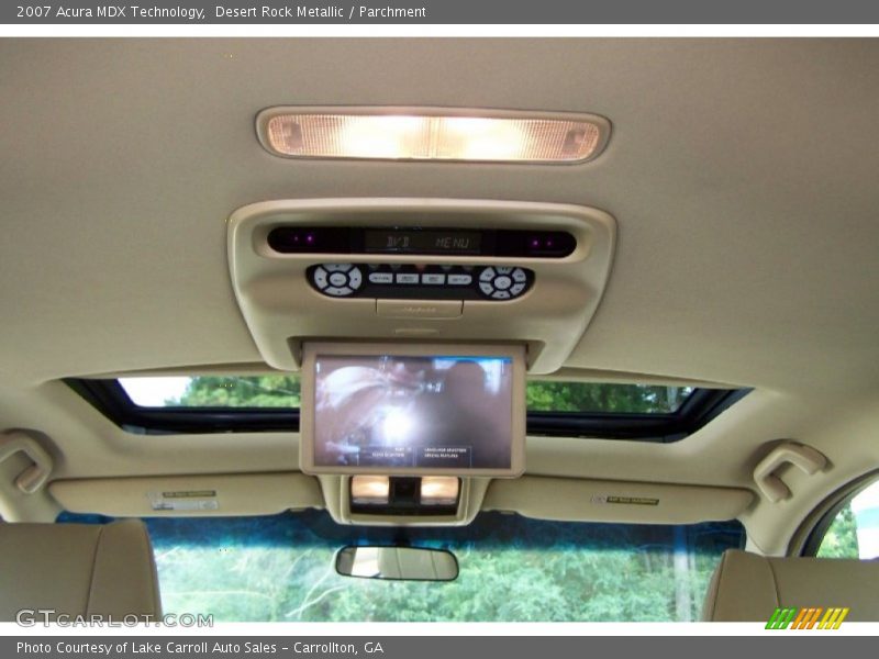 Desert Rock Metallic / Parchment 2007 Acura MDX Technology