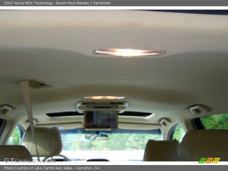 Desert Rock Metallic / Parchment 2007 Acura MDX Technology
