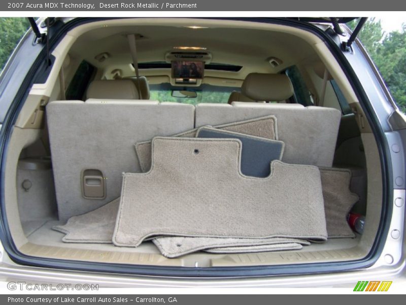 Desert Rock Metallic / Parchment 2007 Acura MDX Technology
